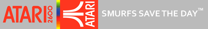 Smurf logo for Atari 2600